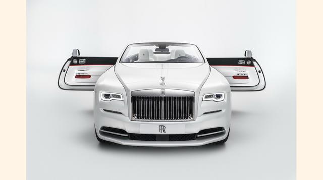 Este nuevo modelo especial Rolls Royce Dawn forma parte de la denominada colección &quot;Couture Primavera/Verano 2017&quot;. (Foto: Megaricos)
