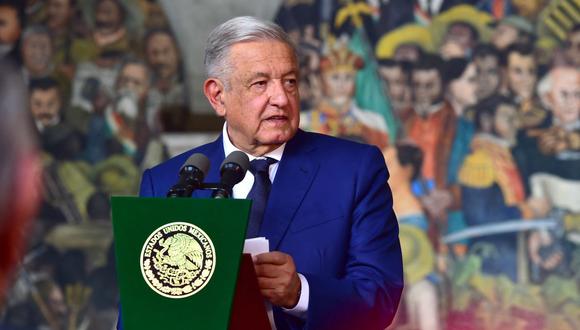 Presidente de México, fue el primero en plantear cambiar la sede de la cumbre de la Alianza del Pacífico. (Foto de Handout / PRESIDENCIA DE MÉXICO / AFP)