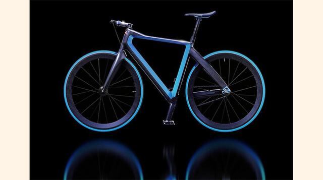 Fabricada y procesada en Alemania, está hecha de 95% de materiales de fibra de carbono, y pesa menos de 5kg, haciéndola la bicicleta más liviana del mundo. (Foto: Megaricos)