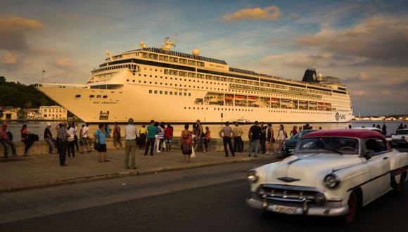 Un crucero en La Habana. (Foto: AFP)