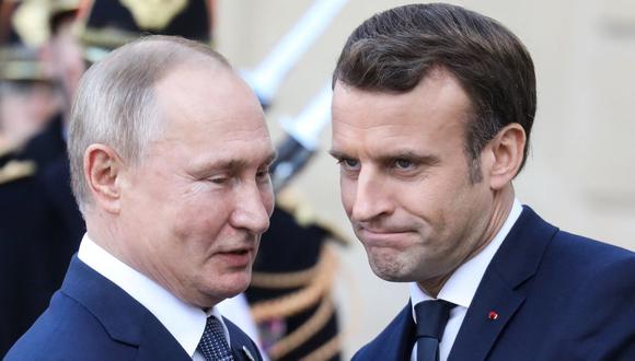 Putin informó a Macron “sobre las medidas tomadas por los especialistas rusos para garantizar la protección física de la estación”. (Imagen referencial: LUDOVIC MARIN / AFP).