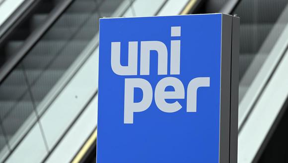 El logo del proveedor de energía Uniper se ve en la sede del grupo en Düsseldorf, Alemania, el 8 de julio de 2022. (Roberto Pfeil/dpa via AP, archivo).