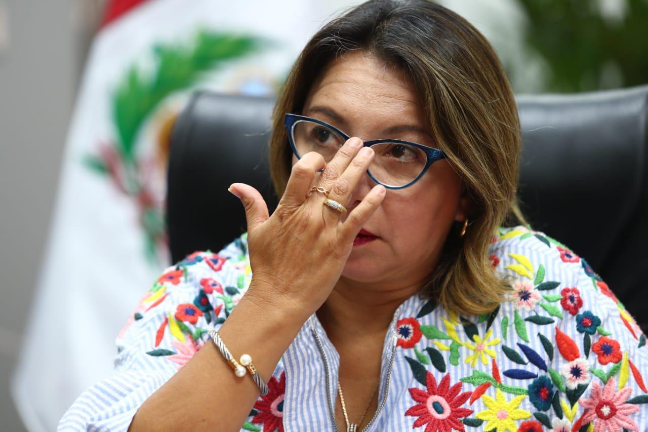 Rocío Barrios, ministra de la Producción. (Foto: Alessandro Currarino / GEC)