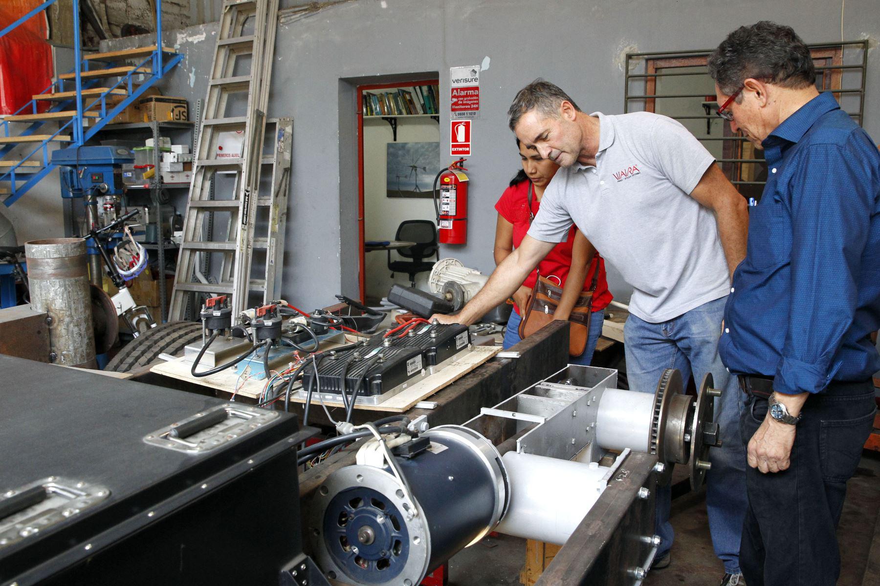 Vehículo eléctrico. (Foto: Andina)