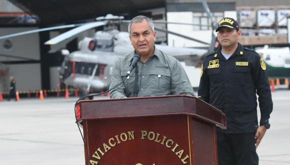 El ministro del Interior, Vicente Romero, no descartó dar un paso al costado ante las mociones de censura que pesan en su contra | Foto: Ministerio del Interior