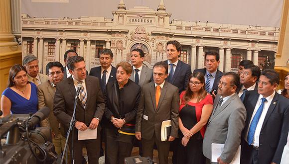 Fuerza Popular se pronunció sobre aprobación de la reforma dek CNM en el Congreso. (Foto: Agencia Andina)