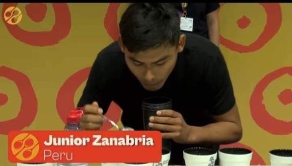 Junior Zanabria, fue el único sudamericano en pasar a la ronda de semifinales en la competencia mundial que se realizó en Grecia. Foto: Facebook