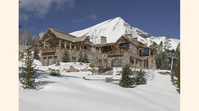 The Pinnacle - US$ 155 millones. Ubicada en Montana (EE.UU.). Es propiedad de Tim Blixseth, el propietario de Yellowstone Clud. (Foto: Megaricos)