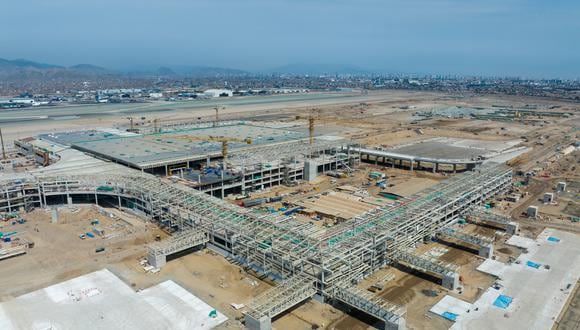 El sector más destacado fue el aeroportuario (US$ 42.4 millones), donde Lima Airport Partners (LAP) dinamizó US$ 27.1 millones en el Proyecto de Ampliación del Aeropuerto Internacional Jorge Chávez. (Foto: LAP)