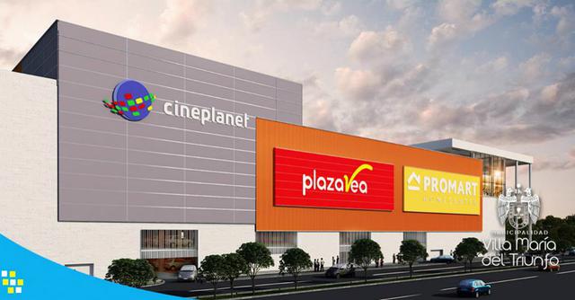 Intercorp abrirá el Real Plaza "La Curva" en Villa María del Triunfo en diciembre del presente año. (Foto: Modularte.pe)