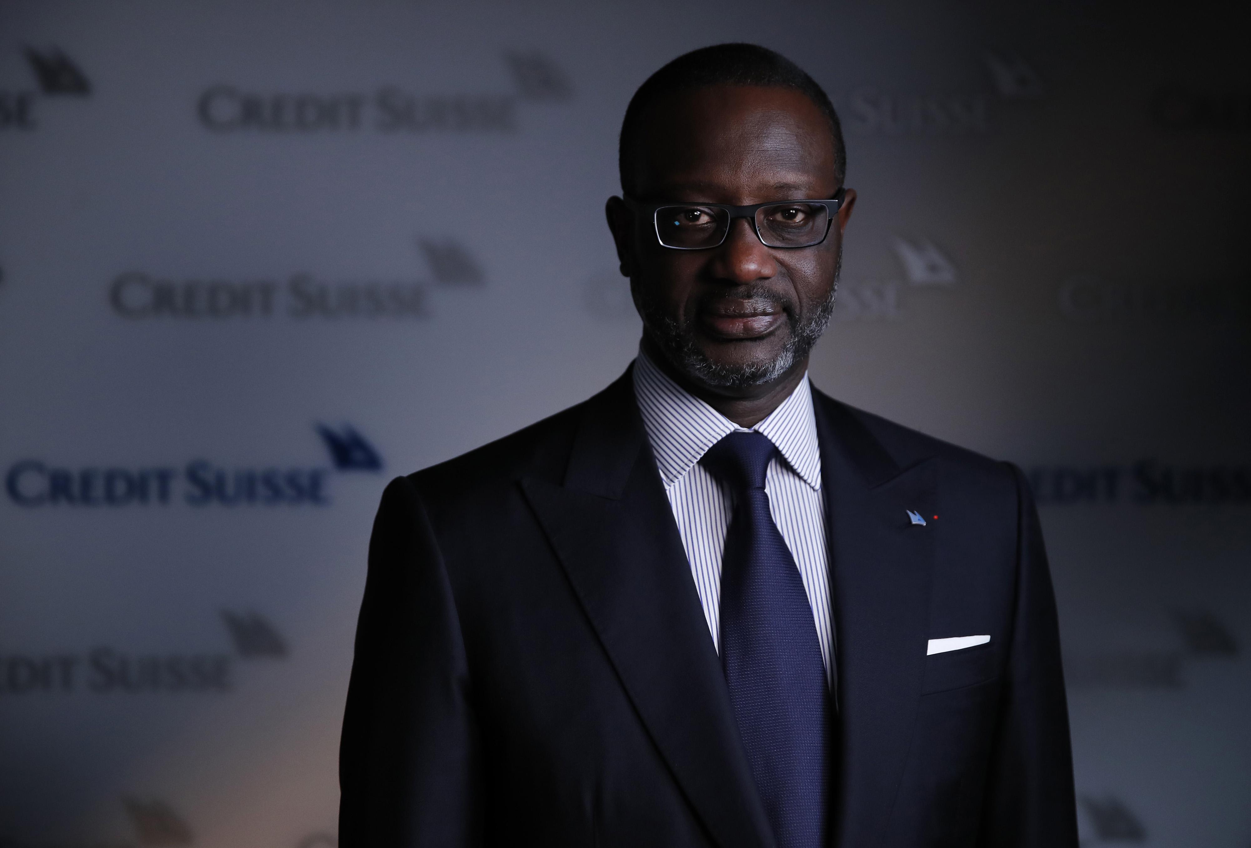 El director general del Credit Suisse, Tidjane Thiam, de 57 años, dejará su cargo el 14 de febrero, una vez se presenten los resultados anuales del banco. (Foto: Bloomberg)