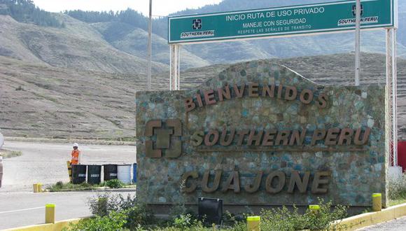Según la SNMPE, el Perú estaría dejando de recibir S/ 8.5 millones al día por paralización de la mina Cuajone.