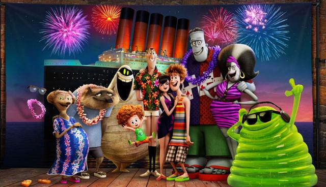 FOTO 1 | 1. Hotel Transylvania 3. El conde Drácula se fue de vacaciones con su familia y en el viaje encontró el amor y los US$ 44.1 millones que recaudó en su estreno. (Foto: IMDB)