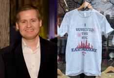 Exbanquero de EE. UU. convierte camisetas del terremoto de Nueva York en un éxito viral: US$9,800 en 21 horas
