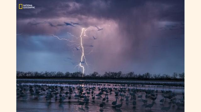 La tormenta sobre el río. (Foto:Randy Olson / National Geographic)