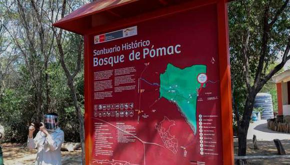 Desde la jefatura del Santuario Histórico Bosque de Pómac indicaron que trabajan para su pronta reapertura.