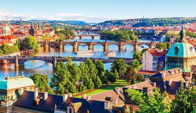 FOTO 25 | 25. Praga, República Checa, con 74.4 puntos en 2018 City RepTrak Ranking.