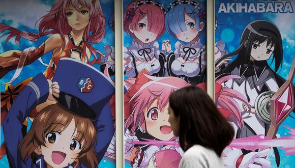 Fotografía tomada en Akihabara, conocido barrio que es el 'refugio' de muchos aficionados al anime. (Foto: AFP)