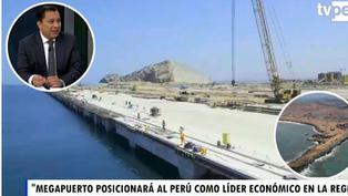 Ministro de la Producción estima que Megapuerto de Chancay colocará al Perú como “líder económico de la región”