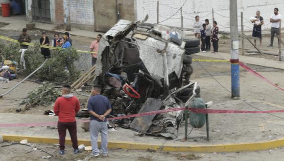 Accidente en la vía Pasamayito dejó cinco muertos el último domingo. Foto: GEC
