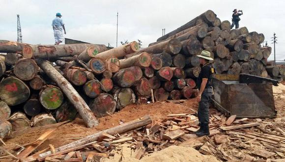 Imagen referencia sobre una operación contra la tala ilegal en la Amazonía peruana. (Foto: Ministerio del Interior / Flickr).