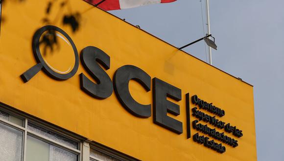 El Organismo Supervisor de las Contrataciones del Estado (OSCE). (Foto: GEC)