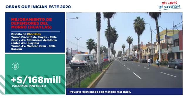 FOTO 7 | Obras 2020: Mejoramiento de Defensores del Morro (Huaylas).