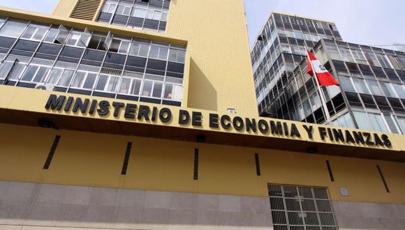 Ministerio de Economía y Finanza. (Foto: GEC)