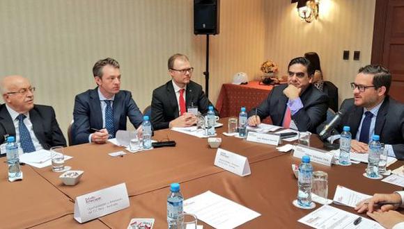 Viceministro Edgar Vásquez presentó los beneficios del próximo TLC entre Perú y Australia.