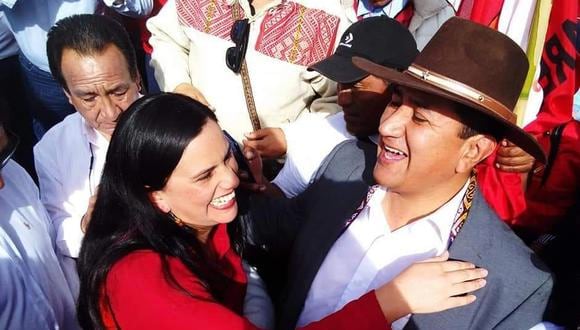 "El señor Cerrón tiene su propio rol que cumplir dentro del partido [Perú Libre], cada quien en su ámbito", indicó Mendoza. (Foto: GEC)