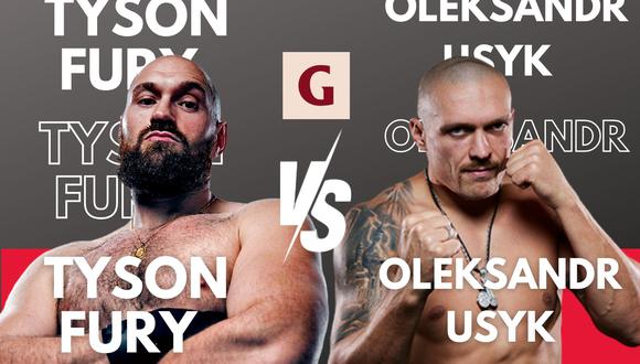 No te pierdas la pelea Tyson Fury vs. Oleksandr Usyk por el título mundial de peso pesado: Descubre la fecha, hora y dónde ver este épico combate de boxeo en vivo. | Crédito: Canva / Composición Mix