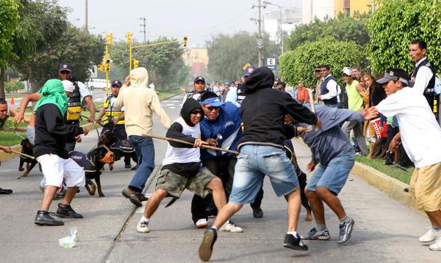 Foto 10| Y por último, pelea fuera del hogar por pandillaje, con el 1%. (Foto: Andina)