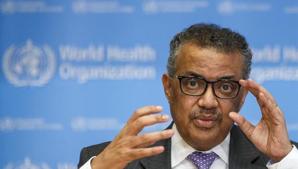 El director general de la Organización Mundial de la Salud (OMS), Tedros Adhanom Ghebreyesus. (EFE/ Salvatore Di Nolfi/Archivo)
