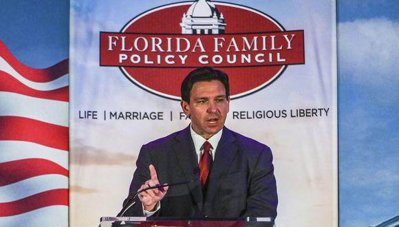 El gobernador de Florida, el republicano Ron DeSantis, ya oficializó que luchará por la nominación republicana para las elecciones presidenciales de 2024, (Foto de Giorgio Viera / EFE).