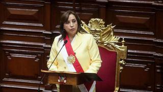 Presidenta Dina Boluarte dará mensaje a la Nación la noche de este domingo
