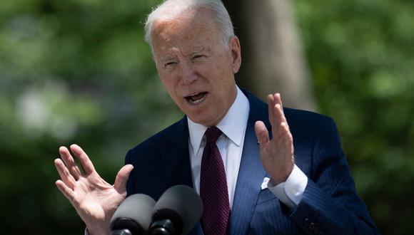 Joe Biden ha estado sometido durante estos días a una tremenda presión por parte de miembros del Partido Demócrata, que por primera vez en décadas han roto con su política de apoyo incondicional a Israel. (Foto: AFP).
