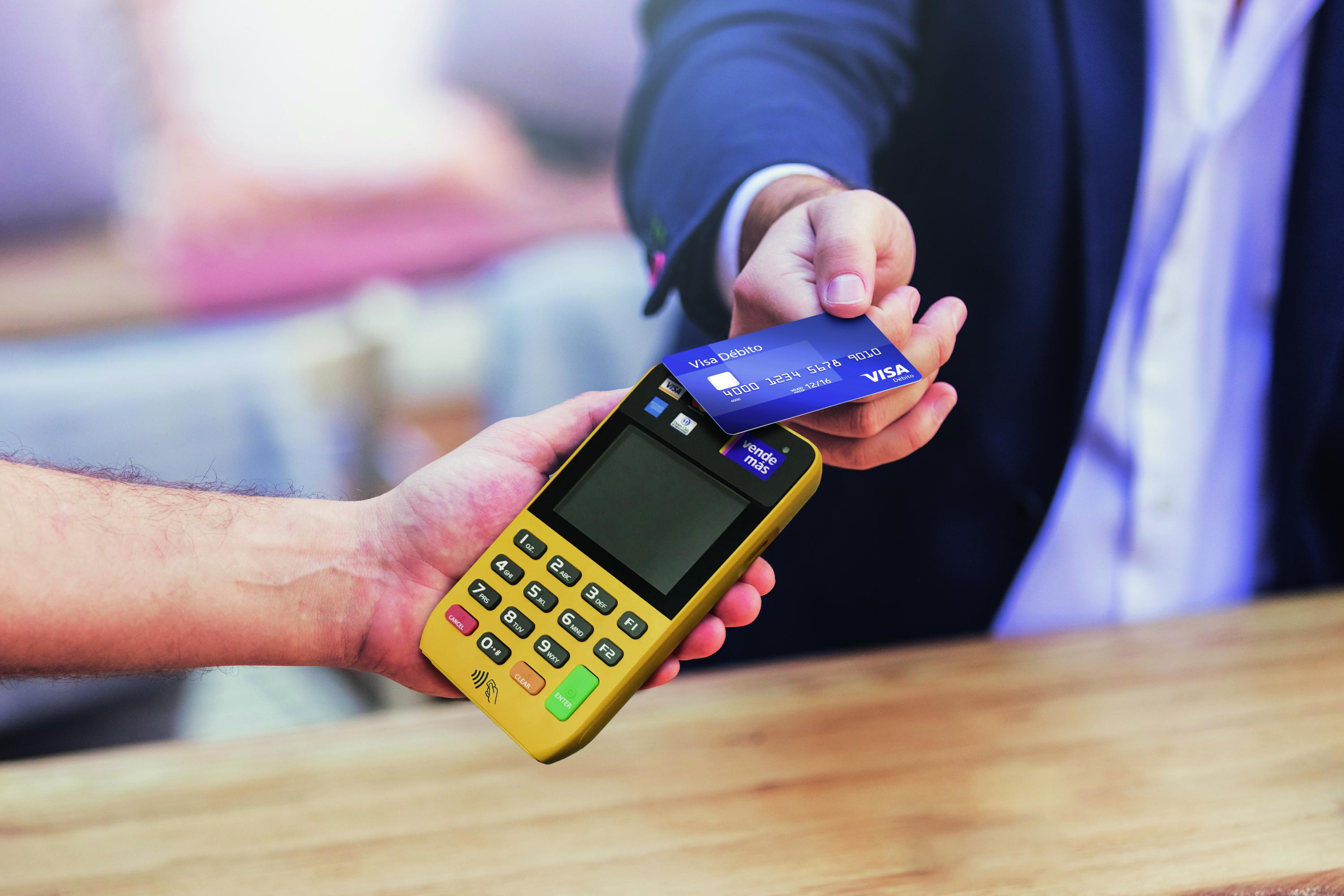 Nuevo dispositivo de pago digital de VendeMás.
