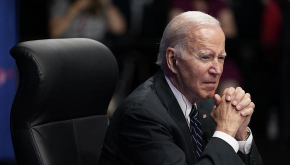 Joe Biden se ha mantenido firme en acusar a Rusia de “genocidio” en Ucrania. (Foto: Evan Vucci | AFP)