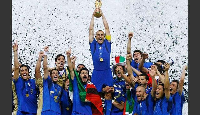 FOTO 4 | 4. Italia. La squadra azzurra, tetracampeona y ausente en este Mundial, se mantiene en el cuarto lugar con 128 goles. (Foto: Difusión)
