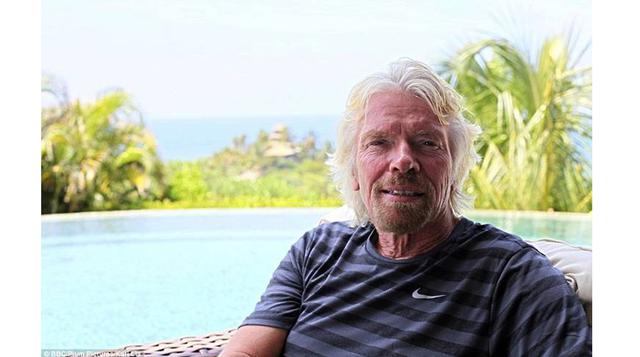 RICHARD BRANSON, DUEÑO DE VIRGIN GROUP.