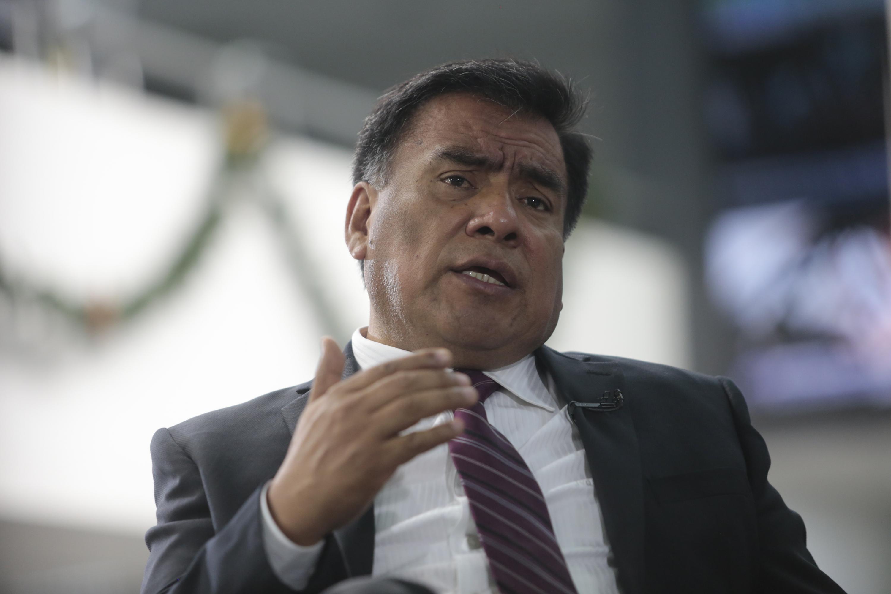 Javier Velásquez Quesquén, así como otros congresistas del Apra, pidieron la salida del primer ministro, César Villanueva. (Foto: USI)