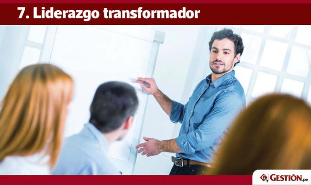 FOTOS 7 | 7. Liderazgo transformador   Un verdadero líder, capaz de inspirar a su equipo con una visión de futuro compartida por todos. Son fácilmente reconocibles, tienen una gran capacidad de comunicación y saben delegar responsabilidades entre los miem
