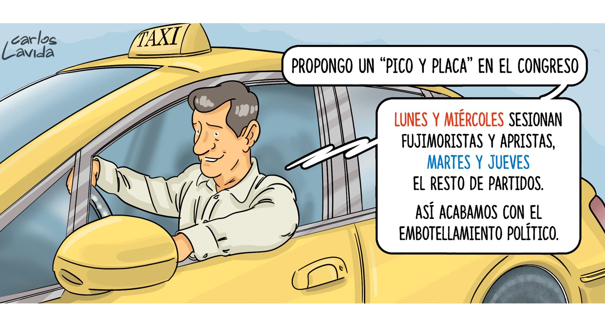 FOTO 1 | CARICATURA por Carlos Lavida