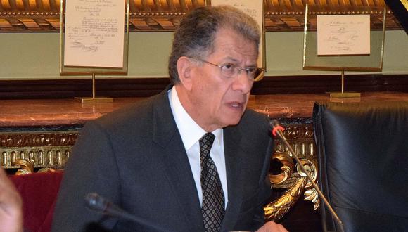 Oscar Urviola, expresidente del Tribunal Constitucional. (Foto: Congreso de la República)