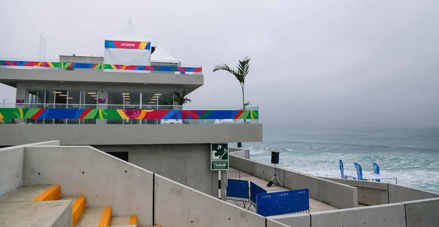 En el Complejo Acuático de Punta Rocas se desarrollaron las competencias de Surf en todas sus modalidades