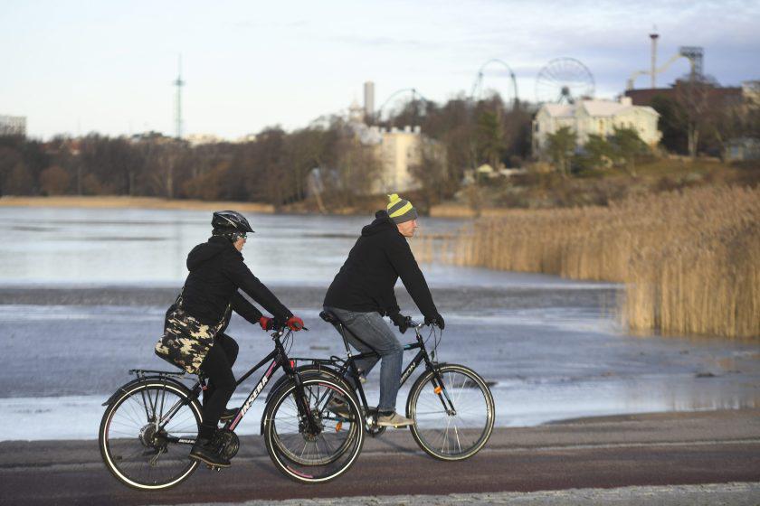Imagen en Finlandia a inicios de enero . (Foto;: AP)