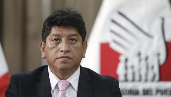 Josué Gutiérrez reconoció que siete allegados suyos obtuvieron contratos en la Defensoría del Pueblo. (Foto: GEC)