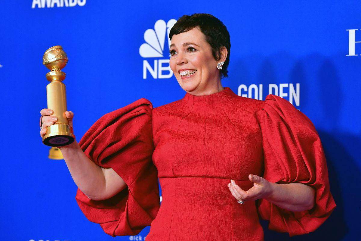 Olivia Colman, The Crown - 77th Annual Golden Globe Awards (Foto: AFP)