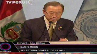 Ban Ki-moon en la COP 20: "Debemos tomar acción ahora, la ventana de la oportunidad se estrecha rápidamente"