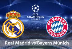 ¿Qué canal transmitió el partido entre Real Madrid y Bayern Múnich por la Champions League?